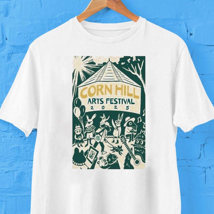 Corn Hill Arts Festival Organizers Unveil 2025 Shirt 2 Corn Hill Arts Festival Organizers Unveil Tshirt