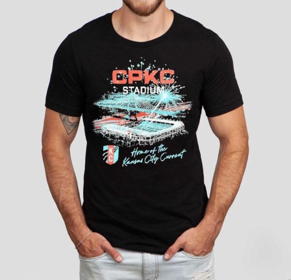 Cpkc Stadium Fireworks Home Of The Kansas City Current Shirt