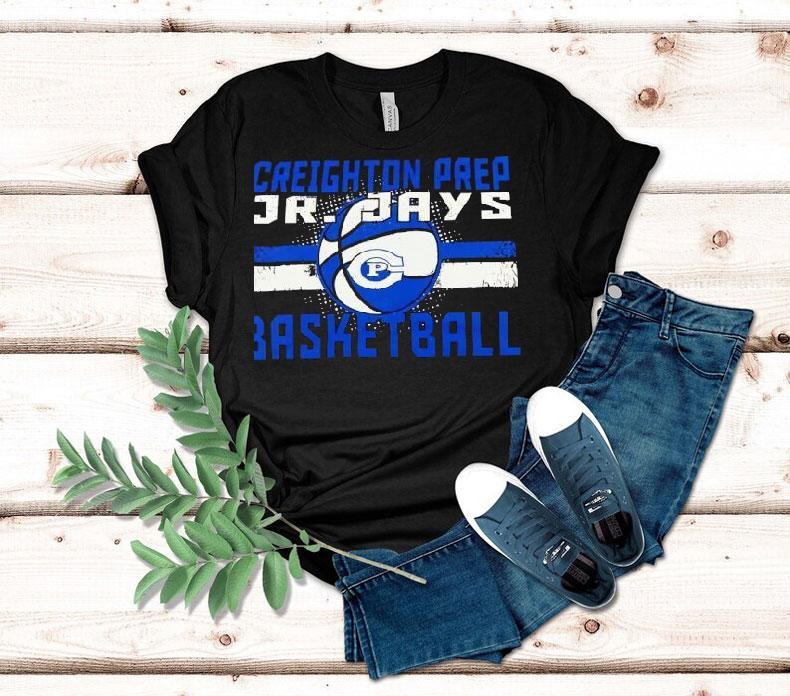 Creighton Prep Jr Jays Basketball Shirt 4 Creighton Prep Jr Jays Basketball Tshirt