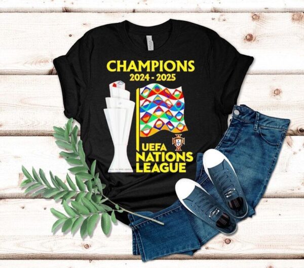 Cristiano Ronaldo Portugal Uefa Nations League Champions 2025 Shirt