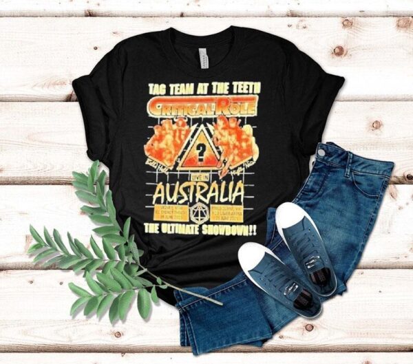 Critical Role Tag Team At The Th Live In Australia The Ultimate Showdown Shirt