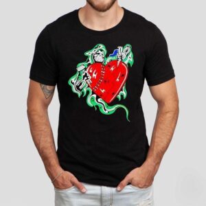 Crumbling Heart Artifact Death Tshirt
