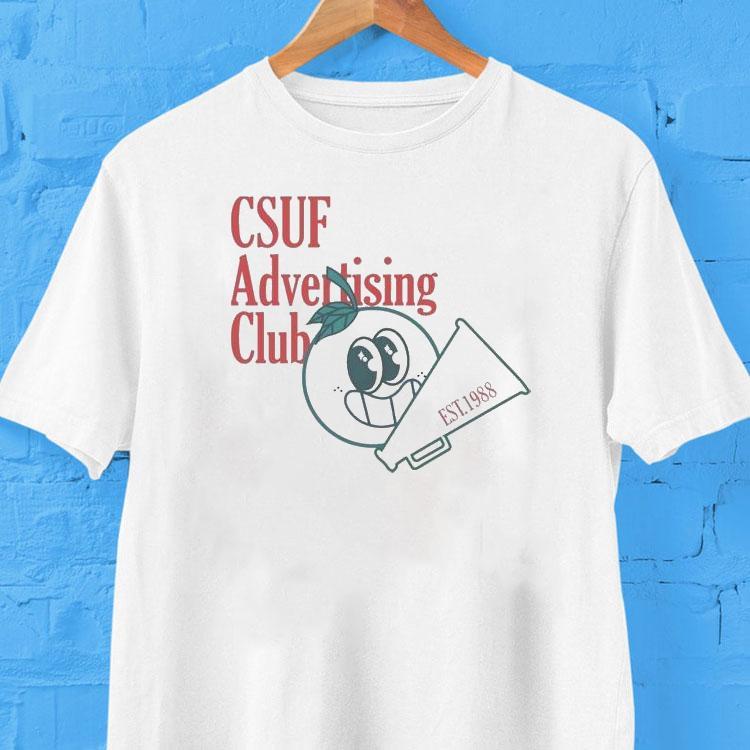 Csuf Advertising Club Est 1988 Logo Shirt 2 Csuf Advertising Club Est Logo Tshirt