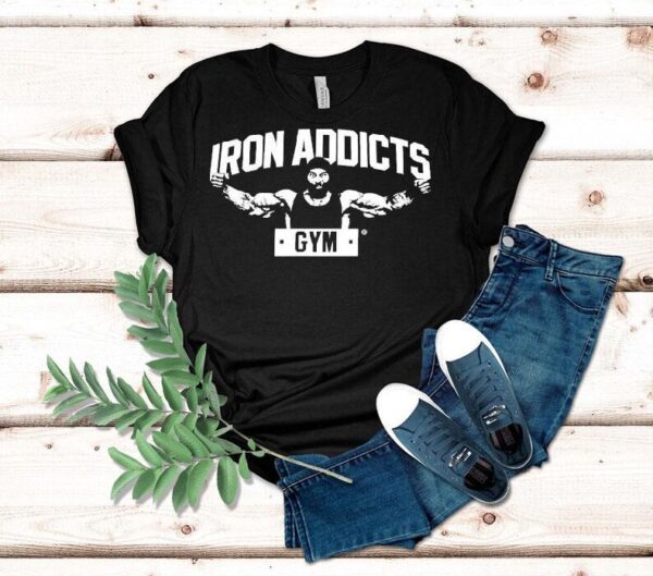 Ct Fletcher Iron Addicts Gym Shirt
