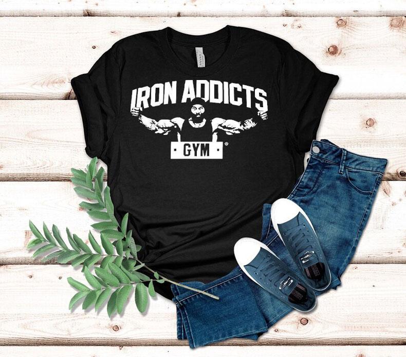 Ct Fletcher Iron Addicts Gym Shirt 4 Ct Fletcher Iron Addicts Gym Tshirt