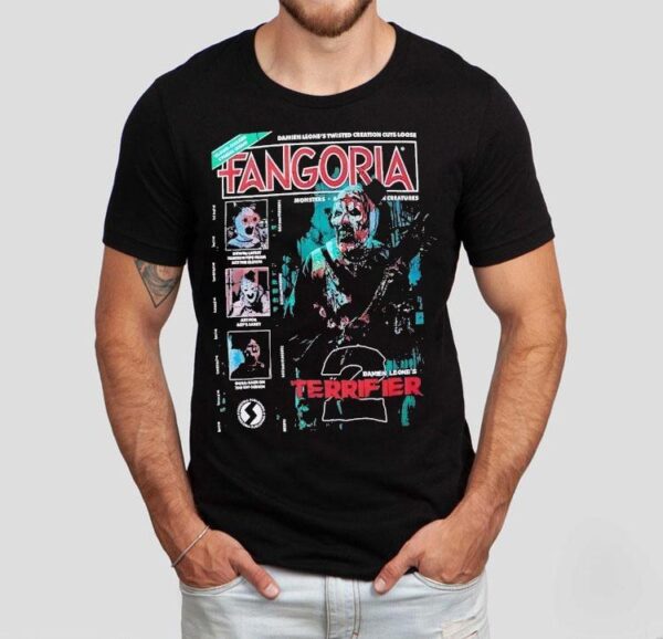 Damen Leone’s Terrifier 2 Fangoria Horror Shirt