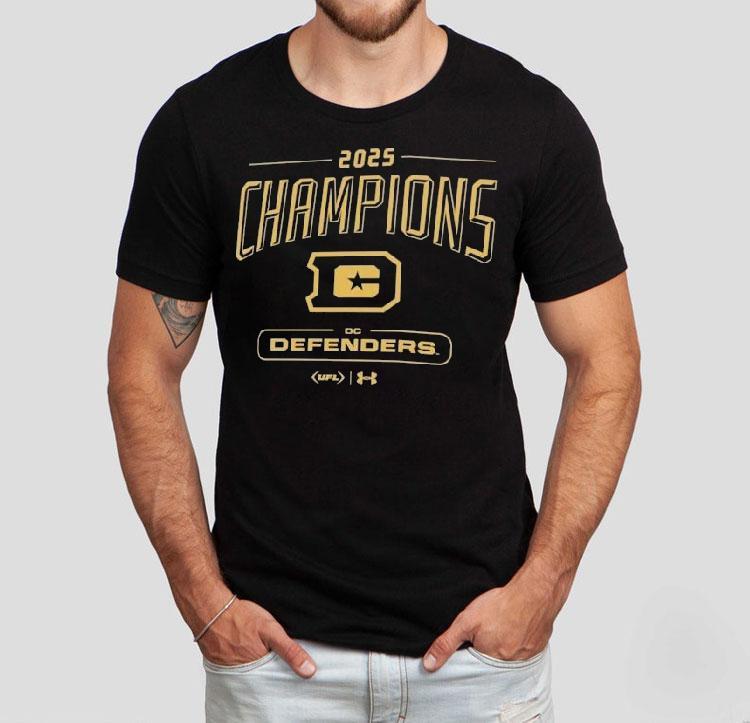 Dc Defenders Under Armour 2025 Ufl Champions Shirt 4 Dc Defenders Under Armour Ufl Champions Tshirt