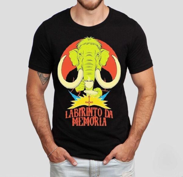 Dead Fish Camiseta Labirinto Da Memria Mamute Elephant Shirt