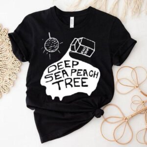 Deep Sea Peach Tree Heavy Cream Logo Shirt