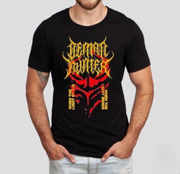 Demon Hunter When The Light Bends The Light Shines In The Darkness And The Darkness Has Not Overcome It Shirt