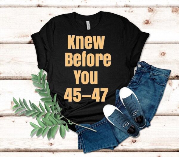 Derek Johnson Knew Before You 45 47 Shirt