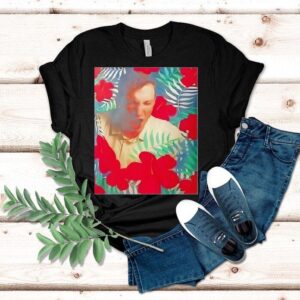 Devon Toews Wearing Flowers Cale Makar Shirt