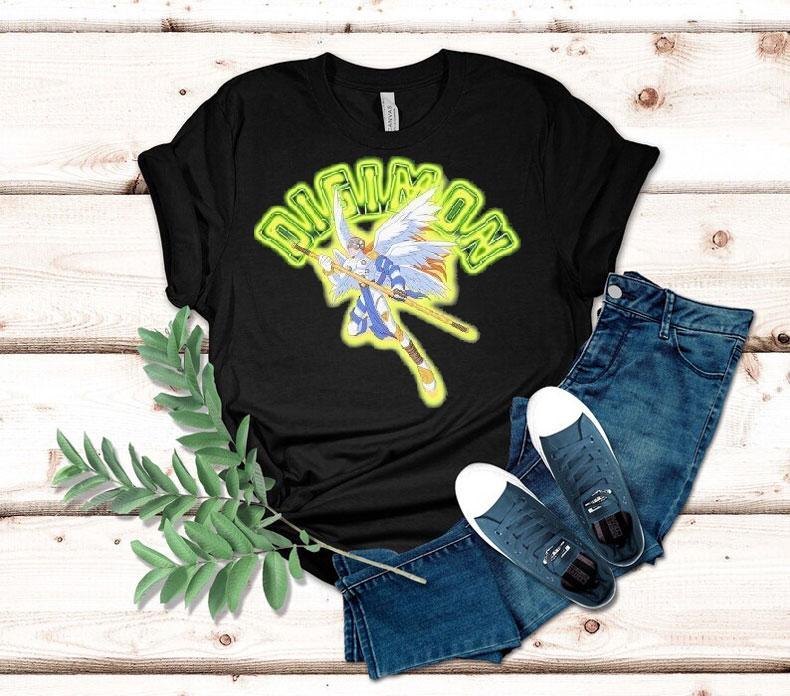Dim Mak X Digimon Angemon Shirt 4 Dim Mak X Digimon Angemon Tshirt