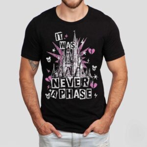 Disneyland It Was Never A Phase Broken Heart Shirt