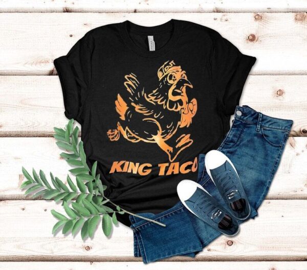 Donald John Trump Chicken King Taco Shirt