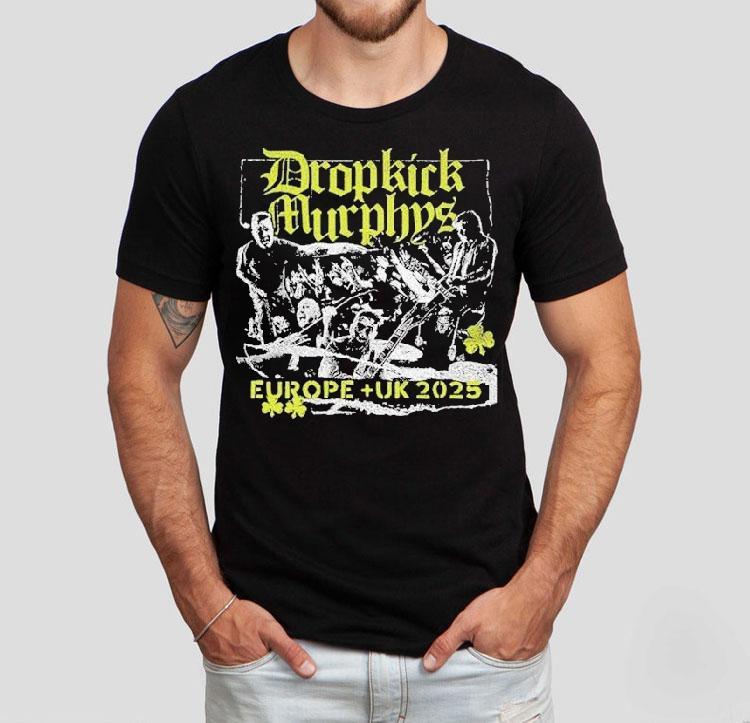 Dropkick Murphys Admat Eu Uk Tour 2025 Shirt 4 Dropkick Murphys Admat Eu Uk Tour Tshirt