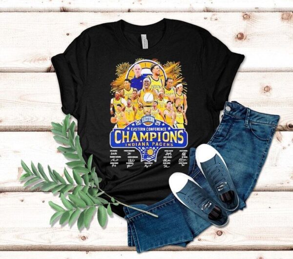 Eastern Conference Champions Indiana Pacers Signature 2025 Shirt
