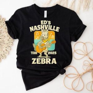 Ed’s Nashville Tour 2025 Zebra Shirt