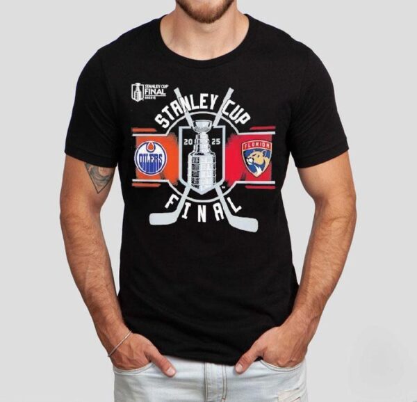 Edmonton Oilers Vs Florida Panthers Nhl Stanley Cup Final 2025 Shirt