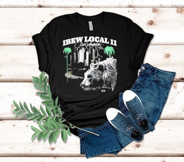 Electricians Welfare Commit California Bear Shirt