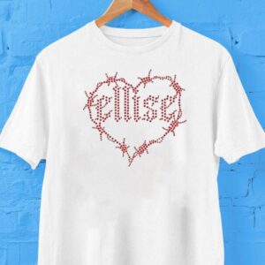 Ellise Rhinestone Heart Shirt