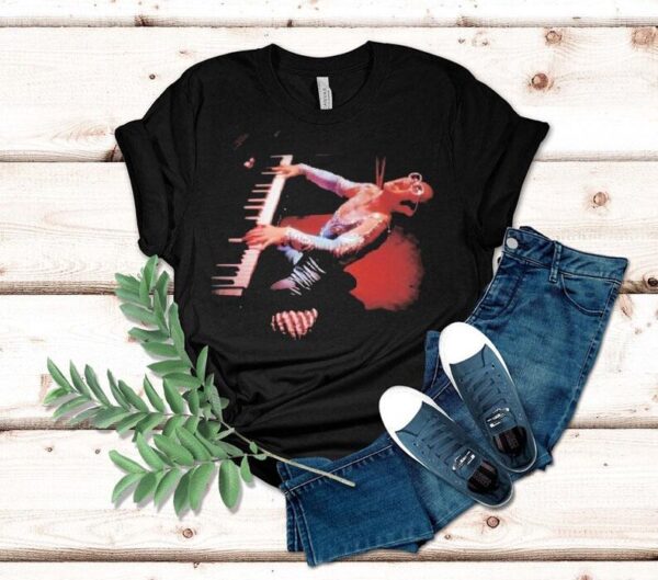 Elton John 1970s Live Piano Shirt