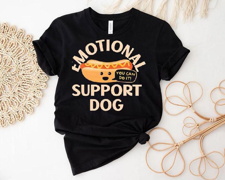Emotional Support Dog You Can Do It Shirt 4 Emotional Support Dog You Can Do I Tshirt