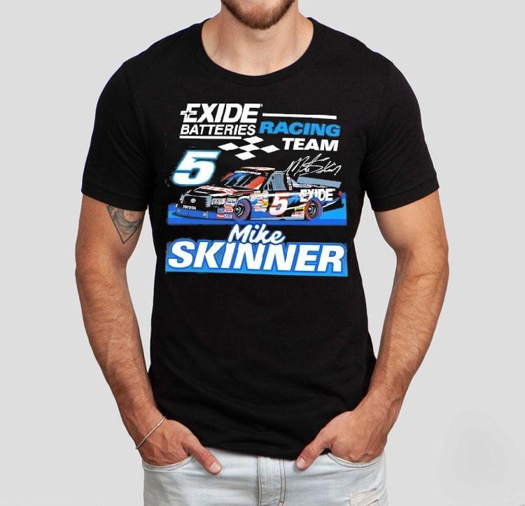 Exide Batteries Racing Team Mike Skninner Signature Shirt 4 Exide Batteries Racing Team Mike Skninner Signature Tshirt