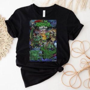Fight From Within Fight The Dinosaur June Cudahy Wi Tour Dates Show Tshirt