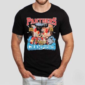 Florida Panthers 2025 Stanley Cup Champions Ice Shirt