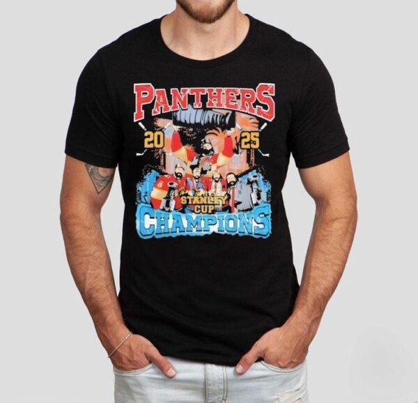 Florida Panthers 2025 Stanley Cup Champions Ice Shirt