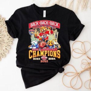 Florida Panthers Back To Back To Back Eastern Conference Finals Champions 2025 Shirt