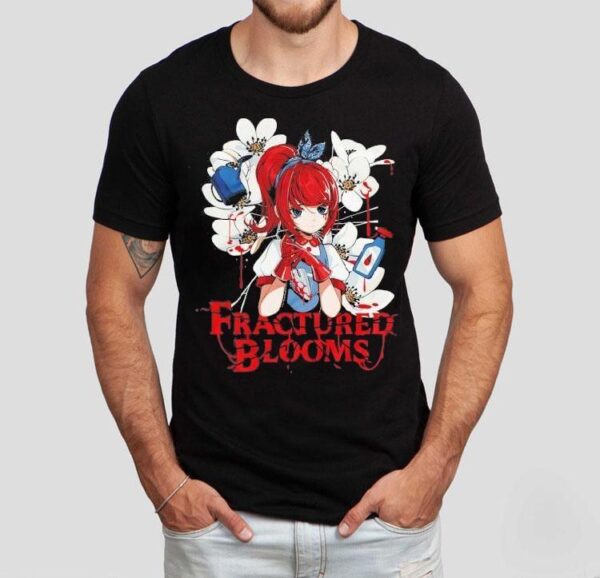 Fractured Blooms Anime Shirt