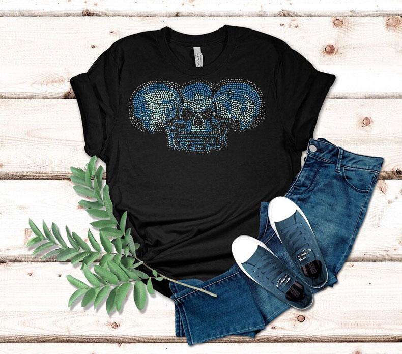 Freak The World Skulls Rhinestone Shirt 4 Freak The World Skulls Rhinestone Tshirt