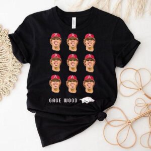 Gage Wood Arkansas Razorbacks Shirt