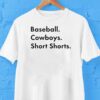 Garett Delano Baseball. Cowboys. Short Shorts Shirt