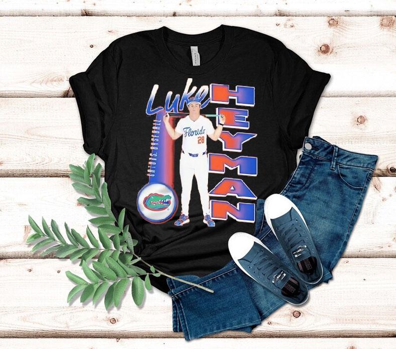 Gators Luke Heyman Step Up Batting Home Run Shirt 4 Gators Luke Heyman Step Up Batting Home Run Tshirt