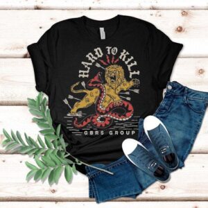 Gbrs Group Hard To Kill Snake Lion Tshirt