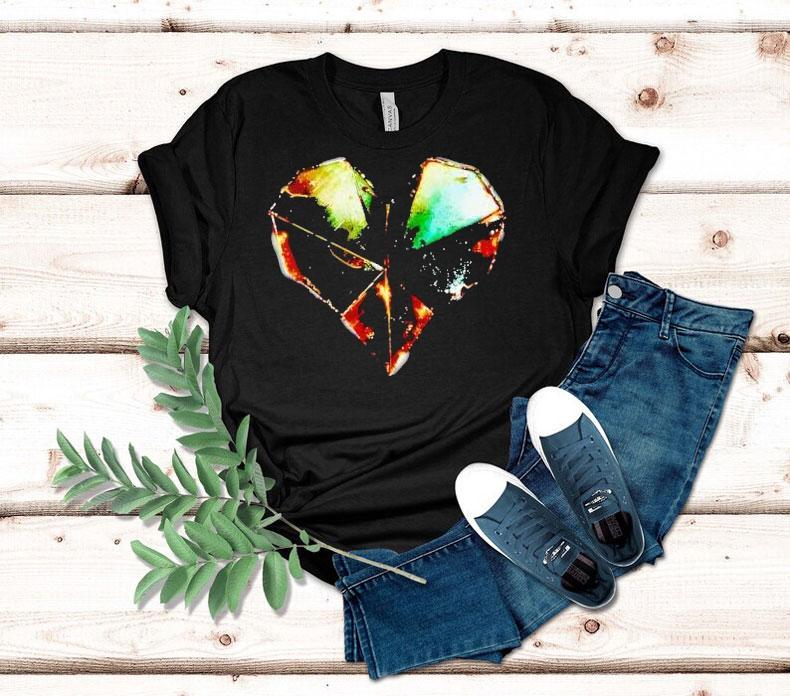 Glowing Heart Shirt 4 Glowing Hear Tshirt