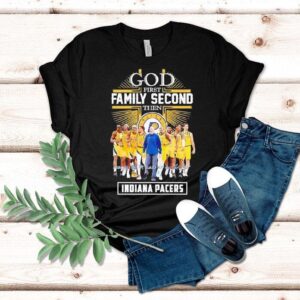 God First Family Second Then Indiana Pacers Signature 2025 Shirt