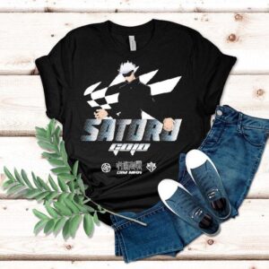 Gojo Satoru Racer Dim Mak X Jujutsu Kaisen Tshirt