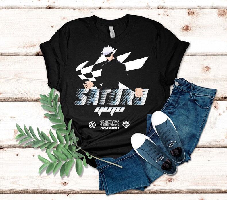 Gojo Satoru Racer Dim Mak X Jujutsu Kaisen Shirt 4 Gojo Satoru Racer Dim Mak X Jujutsu Kaisen Tshirt