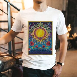 Grateful Dead Concert 2025 60th Anniversary Sixty Years So Far Flowers Shirt