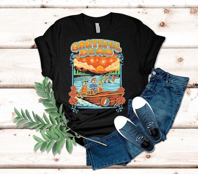 Grateful Dead Summer Daze 2025 Tour Skeleton Bears Shirt 4 Grateful Dead Summer Daze Tour Skeleton Bears Tshirt