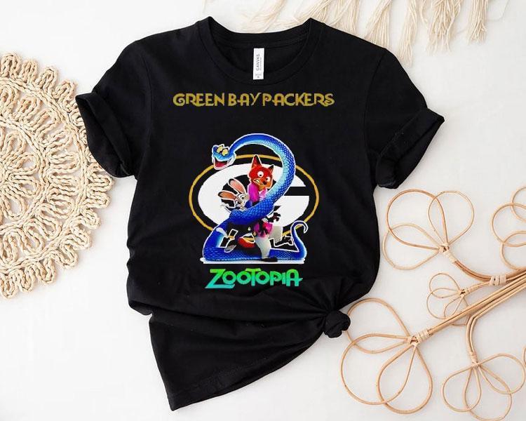 Green Bay Packers Zootopia 2 Shirt 4 Green Bay Packers Zootopia Tshirt