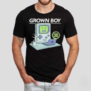 Grown Boy Built To Play Forced To Work Shirt