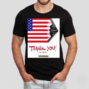 Gunther Eagleman Thank You The World Shirt