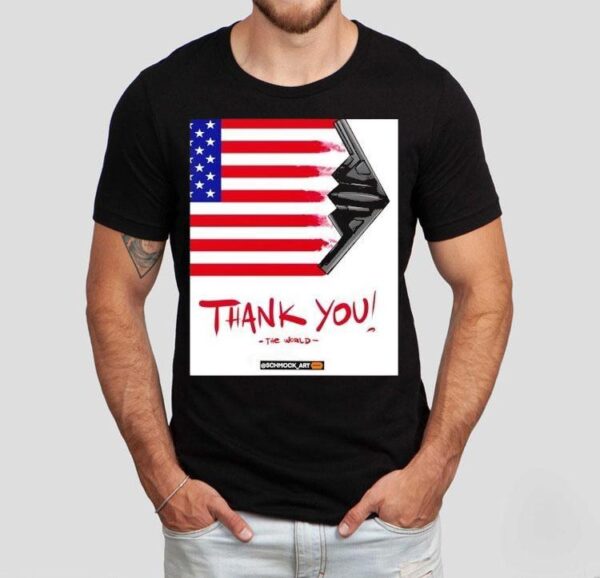 Gunther Eagleman Thank You The World Shirt