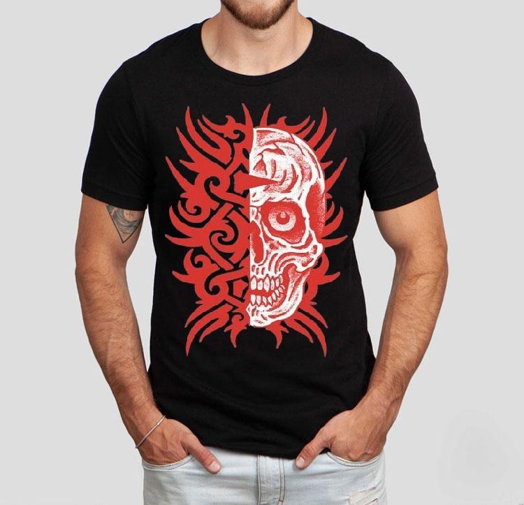 Harm's Way Tribal Skull Shirt 4 Harm S Way Tribal Skull Tshirt