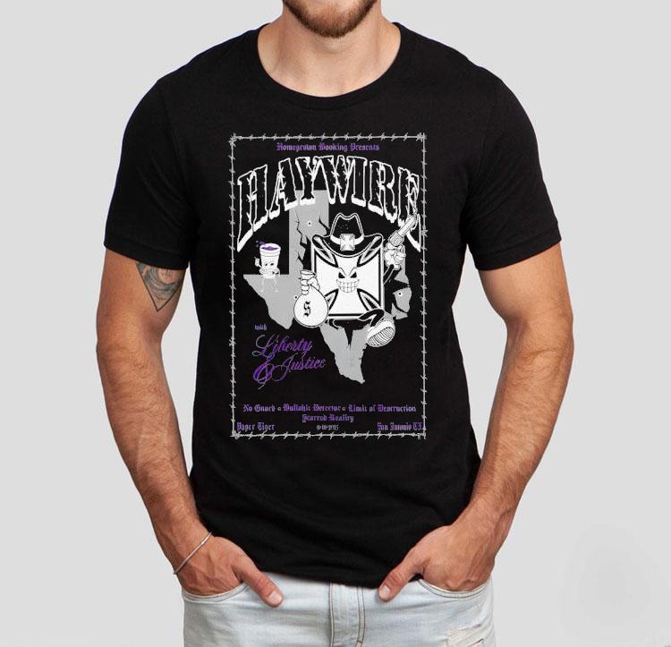 Hay Wire Paper Tiger June 10 2025 San Antonio Tn Portrait Shirt 4 Hay Wire Paper Tiger June San Antonio Tn Portrai Tshirt
